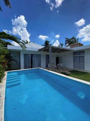 Pool - Villa for 6 people in the center of LAS TERRENAS (Las Terrenas)