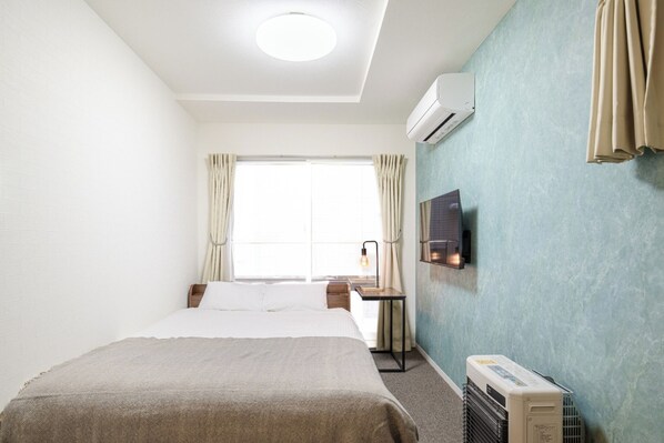 1 室のベッドルーム、アイロン / アイロン台、WiFi (無料)、ベッドシーツ