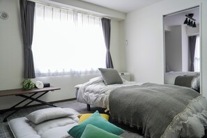 2 Schlafzimmer, Bügeleisen/Bügelbrett, kostenloses WLAN, Bettwäsche