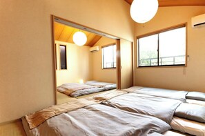 2 chambres, bureau, Wi-Fi gratuit, draps fournis