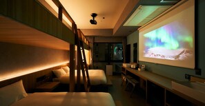 1 slaapkamer, een bureau, gratis wifi, beddengoed