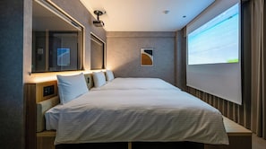 1 bedroom, desk, free WiFi, bed sheets