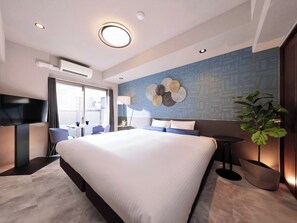 1 dormitorio, escritorio, wifi gratis y ropa de cama