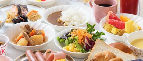 Petit déjeuner compris