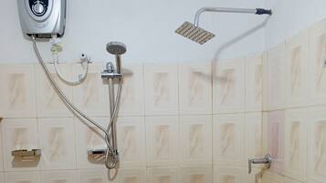 Handdoeken, zeep, shampoo, toiletpapier