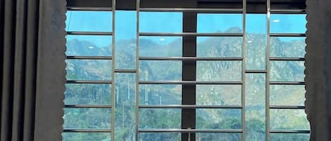 Blick von der Unterkunft