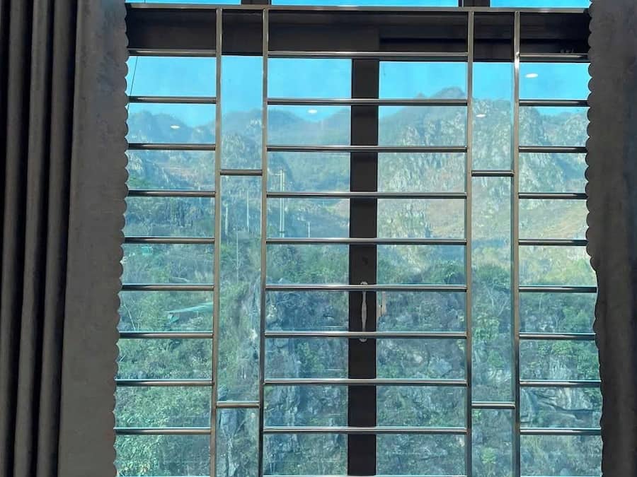 Vue depuis l’hébergement