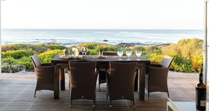 Your shoreline escape, painted in Shades of Blue.