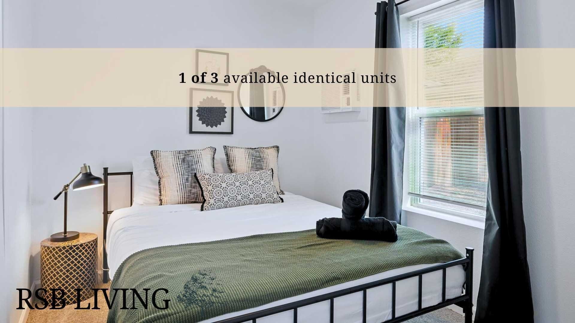 2 bedrooms, desk, iron/ironing board, WiFi