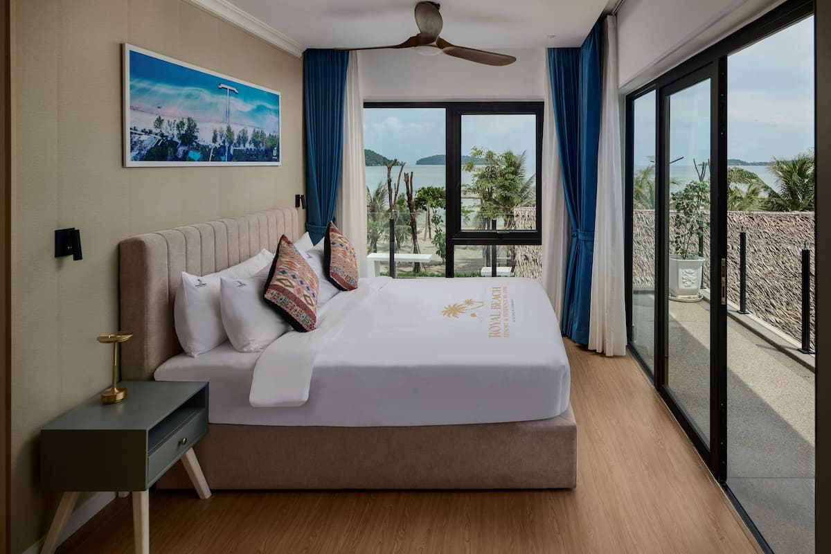Presidential Suite - Orchid Private 3 Bedrooms Viila Seaview | 1 phòng ngủ, bộ đồ giường cao cấp, minibar, két bảo mật tại phòng