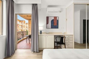 2 soveværelser, skrivebord, strygejern/strygebræt, Wi-Fi