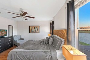 4 bedrooms, iron/ironing board, travel cot, WiFi