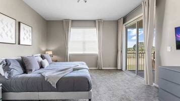 6 bedrooms, iron/ironing board, travel crib, WiFi