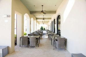 Outdoor dining