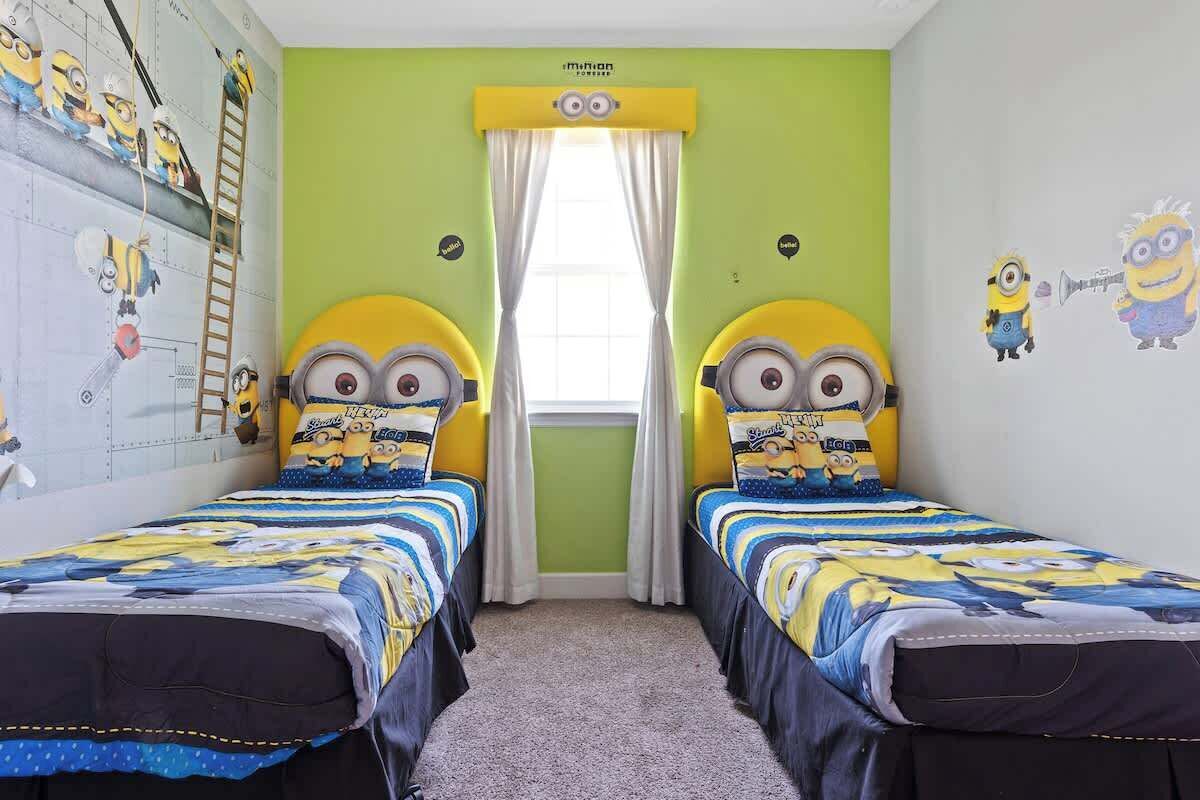 4 bedrooms, iron/ironing board, travel crib, WiFi