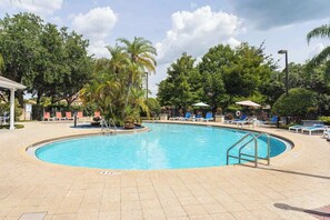 Indoor pool, a heated pool