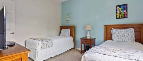 4 soverom, strykejern/-brett, reiseseng for barn og wi-fi