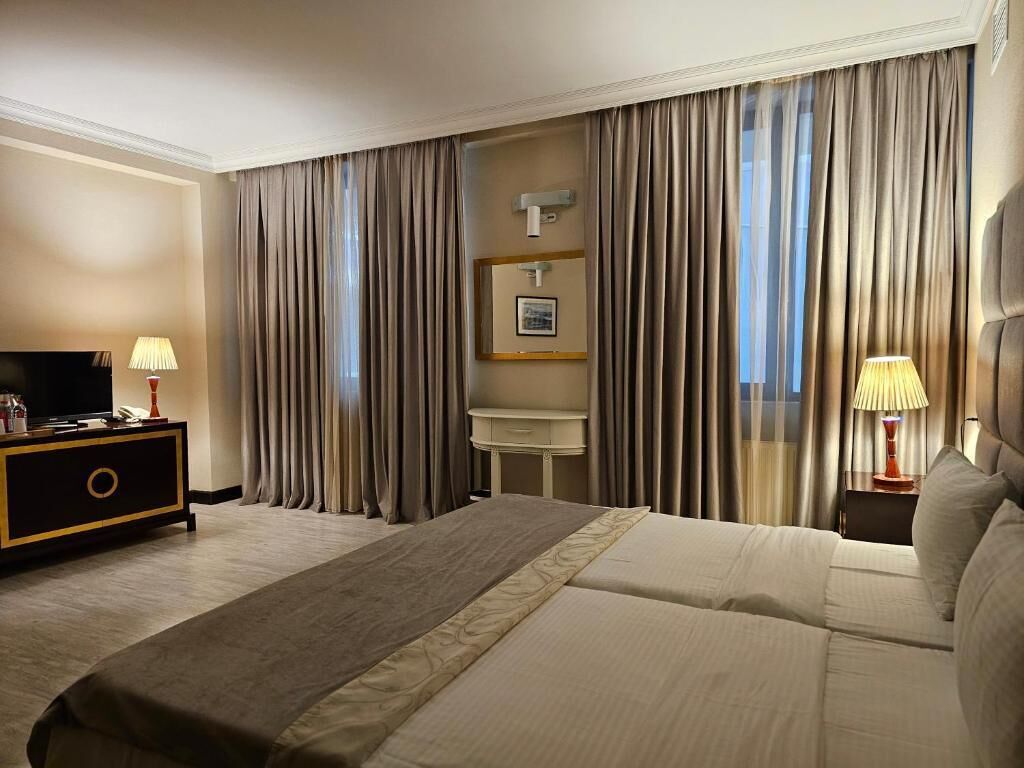 Standardværelse med 2 enkeltsenge | Premium-sengetøj, minibar, pengeskab på værelset, lydisolering