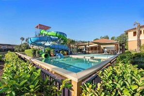 Indoor pool, a heated pool