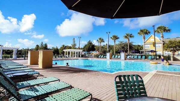 Indoor pool, a heated pool