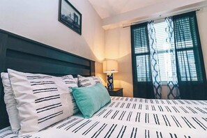 2 bedrooms, iron/ironing board, travel cot, WiFi