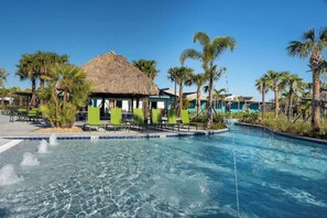 Indoor pool, a heated pool