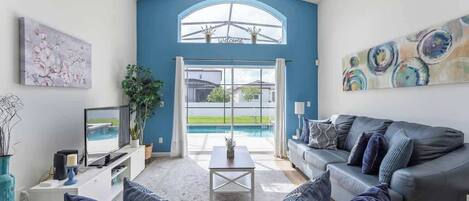 Una Smart TV, videojuegos