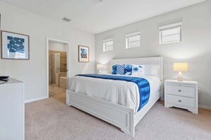 5 bedrooms, iron/ironing board, travel crib, WiFi