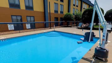 Seasonal outdoor pool