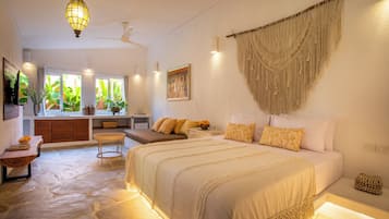 Habitación (Grande Room 3) | Caja fuerte, cortinas opacas, tabla de planchar con plancha