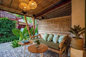 Grande Room 1 | Living area | TV - PinkPrivate Sanur - for Cool Adults Only (Denpasar)