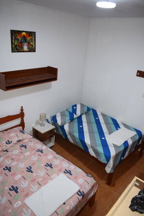 1 bedroom, iron/ironing board, Internet, bed sheets