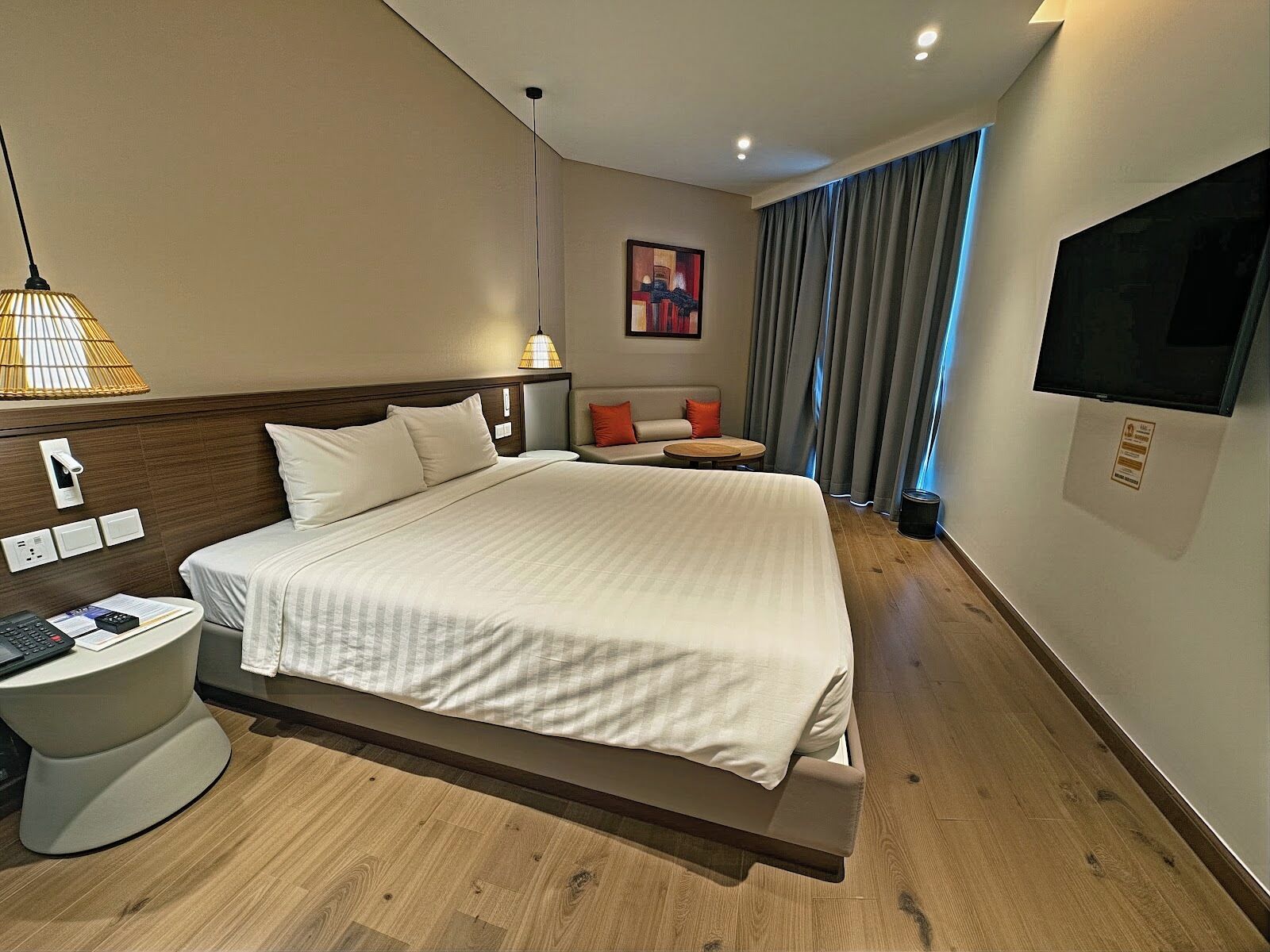 雙人房, 非吸煙房, 花園景 | 房內夾萬、遮光窗簾/窗簾、隔音、免費 Wi-Fi