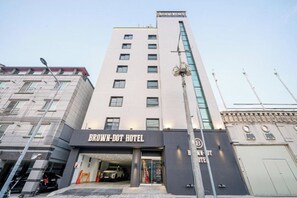 Fassade der Unterkunft