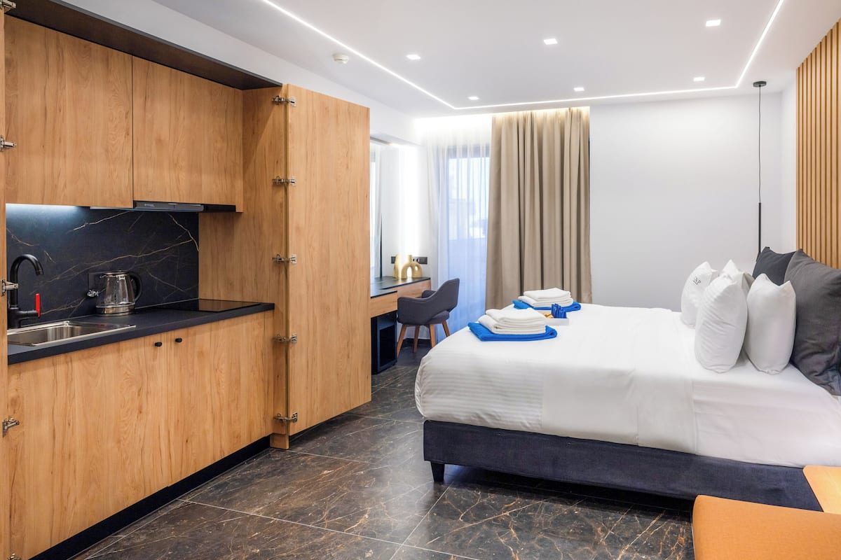 Herdplatte, Wasserkocher, Toaster