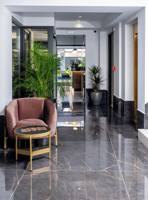 Zona de estar del vestíbulo