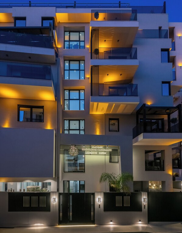 Fachada de la propiedad