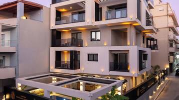 Voorkant van accommodatie