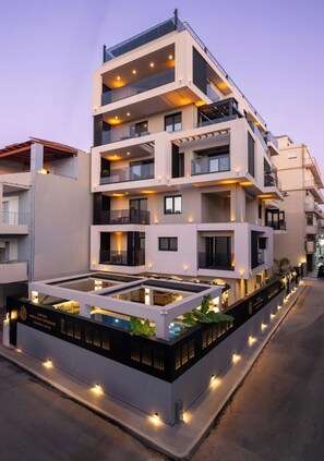 Fassade der Unterkunft