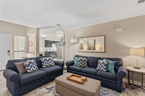 Smart-tv en een open haard