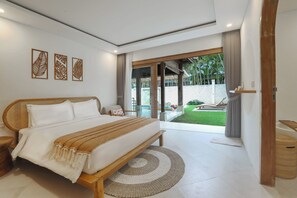 3 bedrooms, iron/ironing board, WiFi, bed sheets - Central Canggu Walk to Nelayan Beach - 3BR Villa (kuta utara)