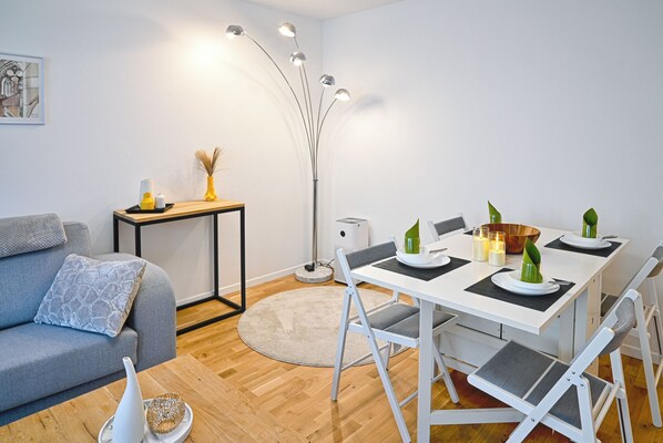 Apartment, 1 Bedroom | Dining room - Stylish Apartment in Heart of Basel (Basel)