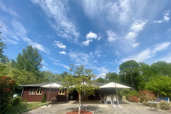 Blick aufs Ferienhaus