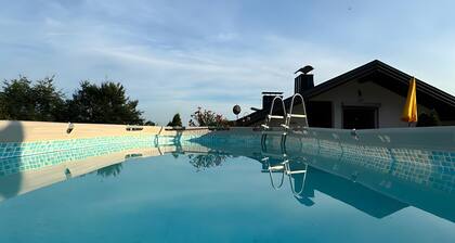 Apartment 'Ferienwohnung Waldblick' with Private Pool, Private Terrace and Wi-Fi