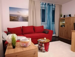 TV, DVD player, aparelho de som