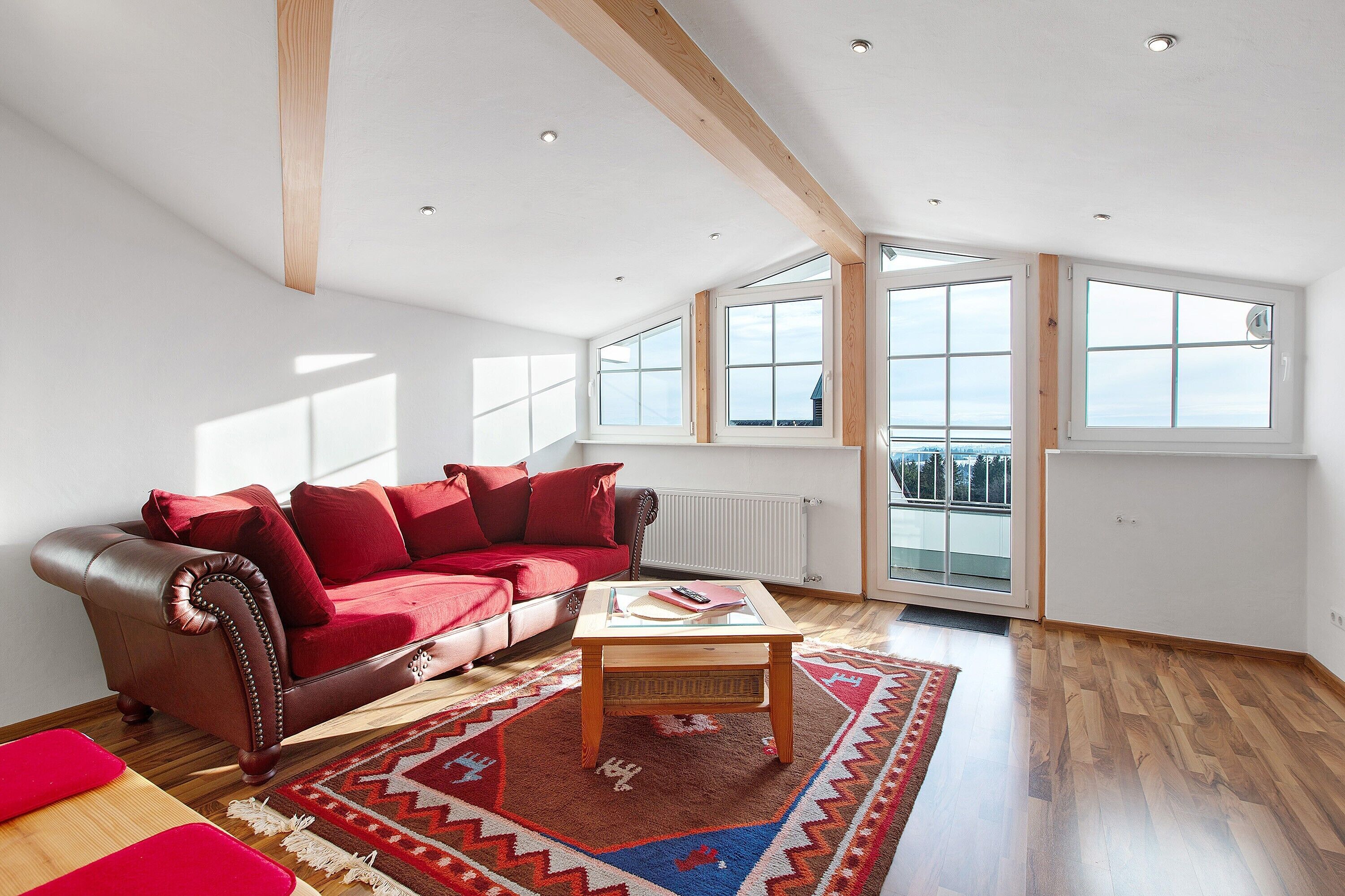 Télévision, table de tennis de table