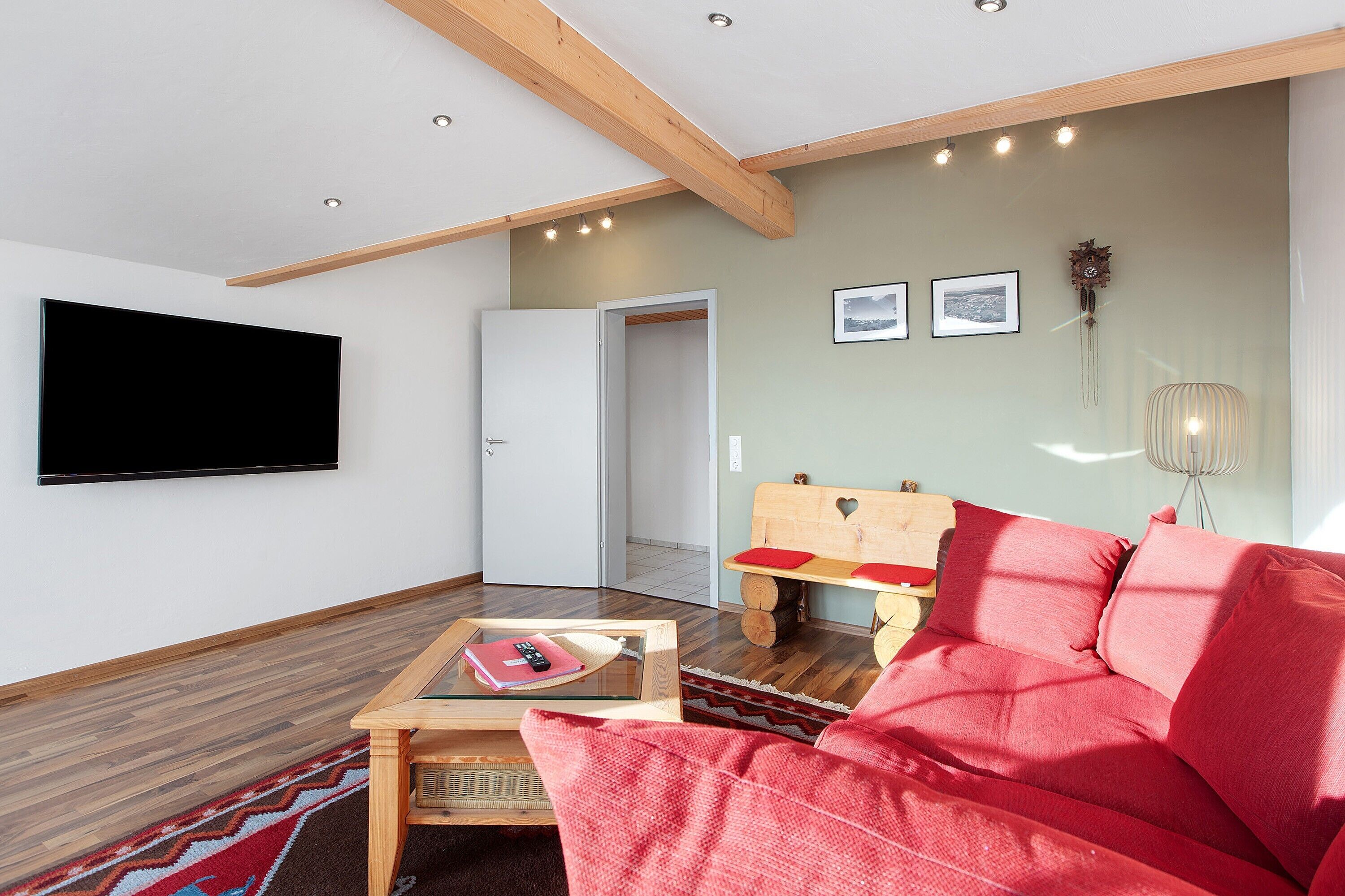 Fernseher, Tischtennisplatte