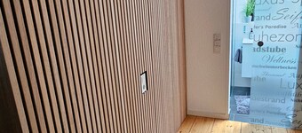 Appartement "Domizil Am Park" avec terrasse privée, jardin partagé et Wi-Fi