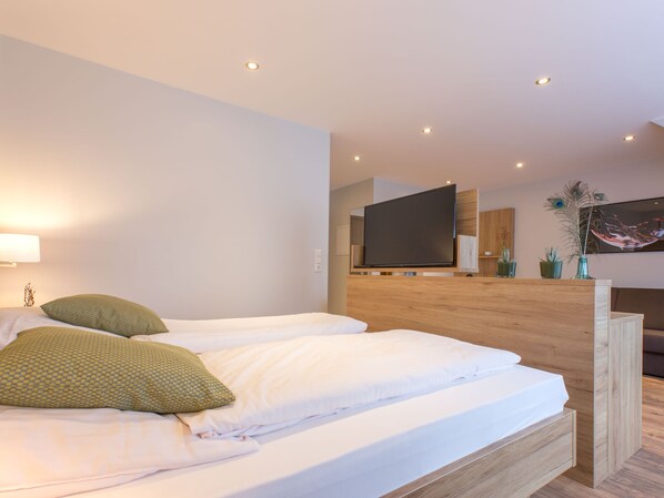 1 Schlafzimmer, kostenloses WLAN, Bettwäsche