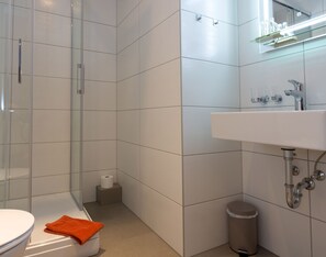 Shower, hair dryer, towels - Apartment 8 with Wi-Fi (Haslach im Kinzigtal)